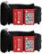 Theluckytag Medizinisches Armband mit QR-Code-Notfall-ID, aus Silikon, wasserdicht, passt bis 22,9 cm Handgelenk, Notfallinfo, mehr Platz, für Sport, Jungen/Mädchen/Damen/Herren, 9''