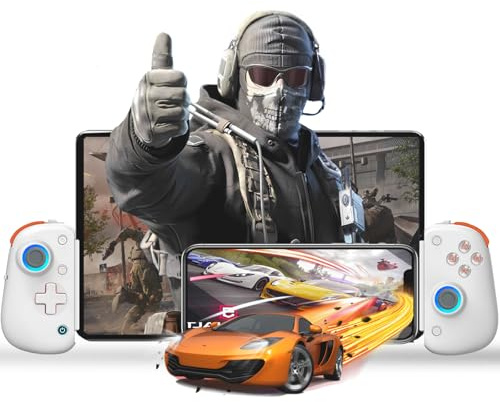 Manette sans fil D8 Pro pour iPad 13, iOS/Android/PC/Switch/PS4, 7 couleurs RVB, jeu de nuage mobile, streaming sur console PS/Xbox/PC, iPhone 16/15/14, joysticks à effets Hall