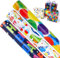 Geschenkpapier Geburtstag Bunte Luftballons und Cartoon Design 43x300cm - 3 Rollen Kinder Jungen Mädchen Happy Birthday Geschenkpapier DIY Geschenk Dekorations Recycelbar (Dinosaur)