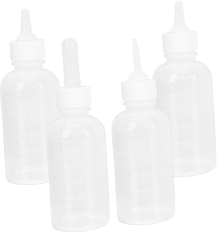 BELLIFFY Dog Cat Kitten Puppy Feeding Bottle 120ml Pet Nursing Bottle Easy Clean Reusable