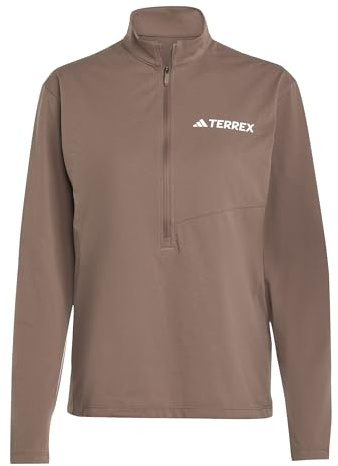 adidas Damen Terrex Multi Climacool Half Zip Long Sleeve T-Shirt (Lange Ärmel) (1er Pack)