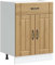 vidaXL Mueble bajo de Cocina Lucca Roble Artesanal