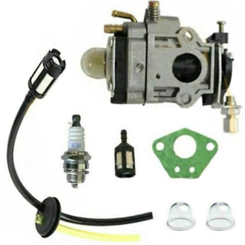 HPZPRPCEW Carburetor Kit For Florabest FBS 43 A1 FBK 4 B2 4in1 For Parkside PBK 4 A1 PBS 2 A1 Carburettor String Trimmer Parts Accessories