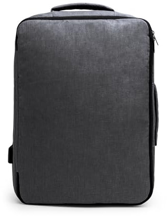 Zaino da Viaggio Porta PC Borsa Porta Computer Portatile, Con Ricarica USB e Cinghia per Trolley, Custodia per Notebook fino a 13 Pollici, Ideale per Uomo & Donna Lavoro e Scuola (Nero)