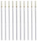 hioseyre 10Pcs White Charcoal Pencils - Highlight Sketch Pencils for Charcoal Drawings and Sketching