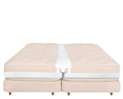 Connettore Materasso Per Ponti Da Letto - Connettore A Letti Non Slip Bordo | Due Connettori A Materassi Singoli | Extender Materasso A Letto Regolabile | Convertitore Per Falegnami Da Gemello A Mater