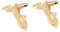 PACKOVE 1 Paar Saxophon-Manschettenknöpfe goldene anzüge für männer Hemdärmelknopf Saxophon Manschettenknöpfe Goldene Manschettenknöpfe Saxophon-Manschettenknopf Männer Manschettenknöpfe