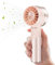 Mini ventilateur portable rechargeable par USB, batterie en acier inoxydable 2600 mAh, 4 vitesses, autonomie jusqu'à 16 heures, compact pour les voyages, le bureau, la maison et l'extérieur