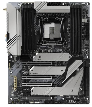 Gaming Motherboard Fit For ASROCK X299 Motherboard CREATOR LGA 2066 3xUltra M.2 DDR4 256GB support i9-10900 9900X i9-7900 i7-7800 cpu ATX