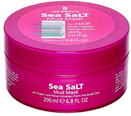 Lee Stafford Sea Salt Mud Mask for Beachy Waves Deep Conditioning Hair Treatment,100-200ml