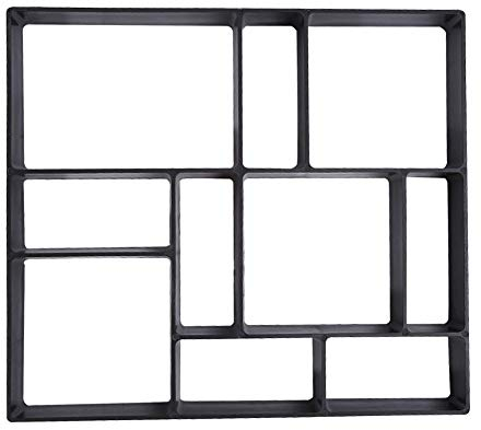 Molde para Cemento, Molde para Hormig¨®n, Molde para Hacer Pavimentos/Caminos/Suelos de Jard¨ªn, Patio, BALC¨®n, Terraza, de Pl¨¢Stico Resistente, 45X40X4cm