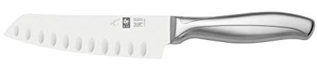 ICEL Absolute Steel Series Cuchillos profesionales de acero forjado mango vacío fabricado en Portugal (Santoku 14cm)