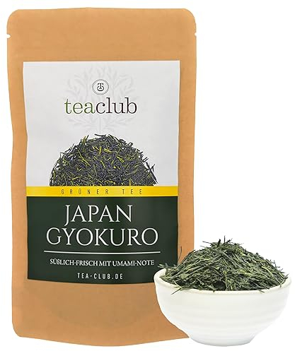 Japan Gyokuro Grüntee Kagoshima 500g, Japanischer Grüner Tee Lose Blätter, Feine Süße und Umami, TeaClub Green Tea