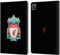 Head Case Designs Offizielle Liverpool Football Club Schwarz 1 Crest 1 Leder Brieftaschen Handyhülle Hülle Huelle kompatibel mit Apple iPad Pro 11 2020/2021 / 2022