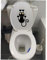 TOSSPER Cute Cat Cat Toilette Sticker Toilette Funny Home Mur Mur Salle De Bain Décors