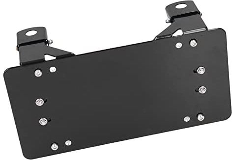Asudaro Winch License Plate Holder,Metal Number Plate Holder License plate frame replacement Universal license plate frame for Cars, Trucks, Motorcycles