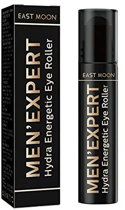 Expert Hydra Energetic Eye Roller, Men Plus Expert Hydra Energetische Augenrolle, Unteraugen-Ball-Roller, Serum für geschwollene Augen und dunkle Ringe