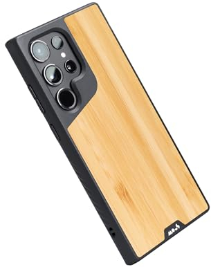 Mous - Hülle für Samsung Galaxy S23 Ultra - Bambus - Limitless 5.0 - Handyhülle S23 Ultra MagSafe-Kompatibel Case - Schutzhuelle