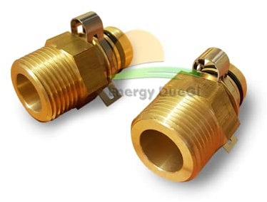 Set raccordi da 3/4 per collegamento tubazione - pannello solare termico piano serie FK