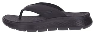 Skechers Herren Go Walk Flex Sandal-Vallejo, Schwarz/Schwarz, 45.5 EU