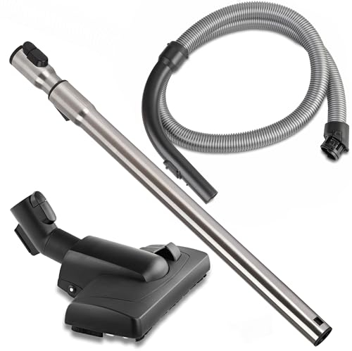 Saugschlauch Schlauch Griff Rohr und Bodendüse kompatibel mit Miele S8 EcoLine S8340 Powerline