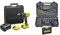 STANLEY FATMAX 18 V Neutro Trapano, 2 Batterie 2.0 Ah, Mandrino Autoserrante 13 mm, 2 Velocità Meccaniche, Luce LED, Set 100 Pezzi Accessori, 30 x 20.5 x 6 cm, 1.26 Kg