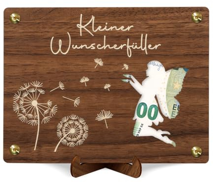 Giftota Wunscherfüller Geldgeschenk Verpackung Mit Grußkarte, Geldgeschenke Geburtstag Hochzeit Jugendweihe - Elfen