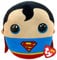 TY Superman Squishy Beanie - 14 Soft Plush Toy | Cuddly Collectible for Kids & Babies | Stuffed Teddy Plushies | DC Comics