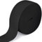 10 Meter Gummiband Schwarz 50 mm Breit Gummibänder Nähen dick Hosengummi Elastische Band gummizug Gummilitze stoffband zum Nähen sewing elastic band für DIY Handwerk, Kleidung (10 M-5 cm Schwarzer)