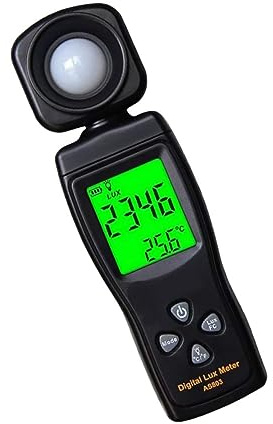Gadpiparty Luxmeter Hochpräzisions Photometer Messgerät Handbeleuchtungsmesser Für Agrarforschung Und Innenraumlichtmessung