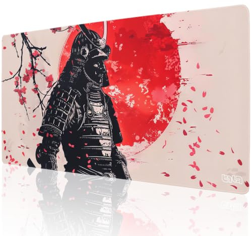 Tilt Gaming Mauspad 1000x500 mm - 4 mm rutschfeste Schreibtischunterlage Groß - Speed-Oberfläche & HD-Druck - Maschinenwaschbar Mousepad XXL für Gaming und Büro - Defender of the Cherry Country