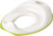 ASPIRE UK Unisex Toddler Toilet Training Seat White and Green Soft Potty Seat with Handles Fits Lightweight Portable Comfortable Easy to Clean Perfect for Travel Use