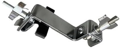 Abrazadera de soporte para platillos para bombo y platillos de chapoteo, accesorio de montaje de metal para accesorios de batería