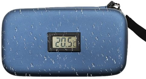 Medication Cooler Travel - Portable insuline Bag, Diabetic Medicine Case | Digital Temperature Monitoring Organizer, Insulated Cold Storage Holder, Travel Solution with Display