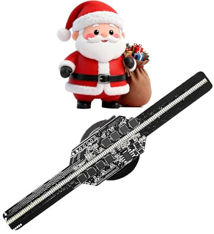 Portable 3D Hologram Fan for Halloween & Christmas 14cm Display for Haunted Houses/Christmas Markets App Control with Free Holiday Materials