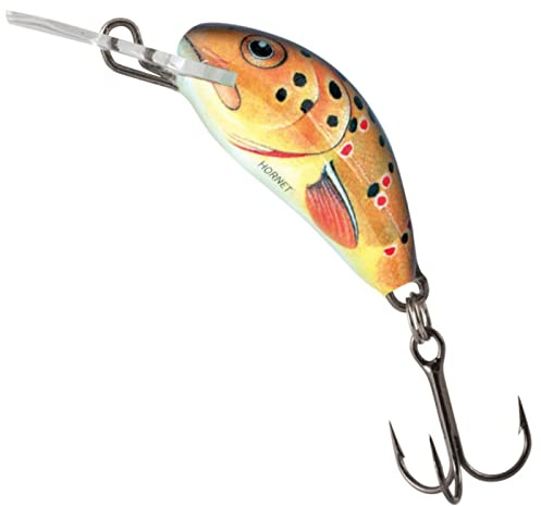 Salmo Hornet Wobbler Trota Wobbler, barschwobbler, luccio Esca Esche Artificiali, luccio, Trota Esche, Esche, Esche, Trout, 2.5cm / 1.5g / sinkend / 0.5-1.0m