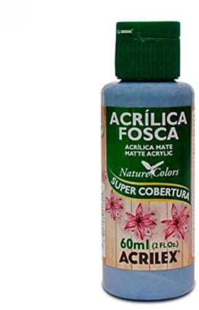 ACRILEX - ACRÍLICA FOSCA MATE 60ML (825 AZUL COUNTRY)