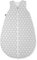 Julius Zöllner Sommerschlafsack, 0,5 TOG, waschbar bei 60°C, Made in Germany, Oeko TEX Standard 100, Sterne grau, Gr. 110