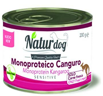 NATUR Dog MONOPROTEICO Känguru-Dose, 6 x 200 g