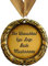 Larius Group Geschenk Medaille 50 Jahre BZW. Ihr Wunschtext Goldene Hochzeit Jubilar Namenstag mit Schachtel BZW Halsband (mit Wunschtext und Halsband)