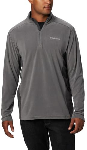 Columbia Herren Pullover Klamath Range II Half Zip Pullover, City Grey, Shark, 4X, 1352476