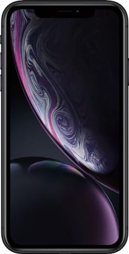 Apple iPhone XR, 256GB, Black - Fully Unlocked (Renewed)