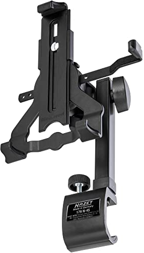 HAZET 179N-45 Supporto per tablet, compatibile con il carrello da officina HAZET per tablet 120-222 mm, angolo di presa regolabile, presa sicura con cuscinetto in gommapiuma'.