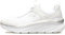 Skechers D'lux Walker Infinite Motion, Zapatillas Mujer, White Silver Leather White Mesh Silver, 36 EU