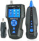 KOLSOL Network Cable Tester, NF-8601S TDR Multi-Functional LCD Wire Tracker for RJ45, RJ11, BNC, Metal Cable,PING/POE Cable Length Test with Port Flashing
