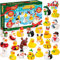 JOYIN Adventskalender 2023 mit Spielzeug Ente für 24 Tage Weihnachten Countdown mit 24 Gummienten für Kinder Jungen Mädchen Geschenke Weihnachtskalender