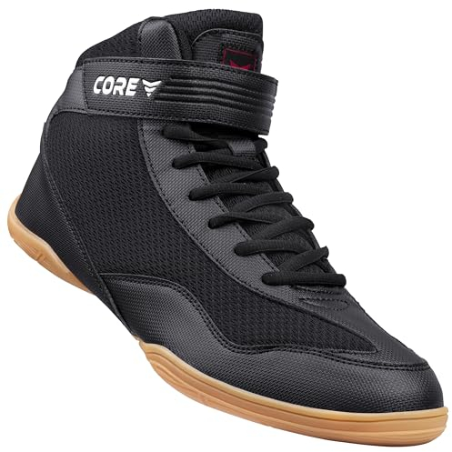 CORE Ringerschuhe für Herren, Damen und Kinder, Schwarz, 46 EU