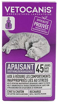 Recharge pour diffuseur apaisant pour chat Vétocanis - 48 ml