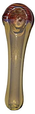 Handmade glass pipe smoking Spoon tube Borosilicate