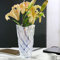 Glas Blumenvase, Moderne minimalistische Vase Nordic Glass Floral Handmade Flower Arrangement Dekoration Hydroponic Ornament für Home Esstisch, Geschenk für Hochzeit, Housewarming Party